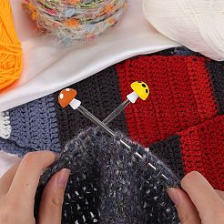 10 шт. 10 цвета грибные пищевые экологически чистые силиконовые фокусные бусины&nbsp;SIL-SZ0001-60