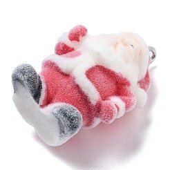 Подвески из флокированной смолы на рождественскую тематику RESI-Q002-07C