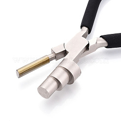 Плоскогубцы стальные 65# с вогнутыми и круглыми носами и нескользящими удобными ручками TOOL-N008-03