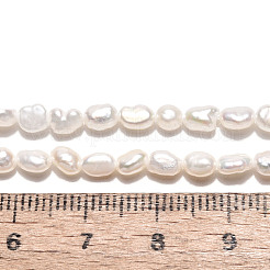 Нити из натурального культивированного пресноводного жемчуга PEAR-N028-01