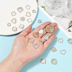 24шт 12 стиля подвески из сплава&nbsp;FIND-YW0006-77