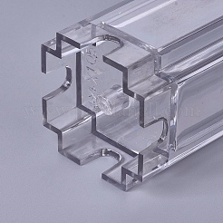 Прозрачные пластиковые Молды для свечей&nbsp;LS-AJEW-WH0109-05