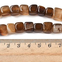 Естественные выветрившиеся агатовые бусины G-G177-E07-05