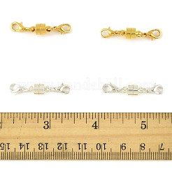 12 комплект 2-х цветных латунных магнитных застежек-конвертеров&nbsp;KK-FS0001-95