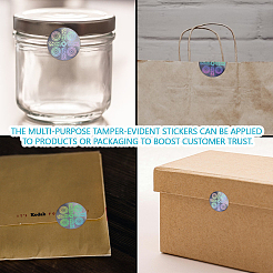 Водонепроницаемая самоклеящаяся лазерная наклейка для домашних животных STIC-WH0028-001