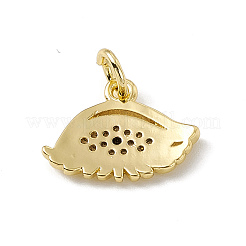 Латунные микро проложить кубического циркония подвески&nbsp;ZIRC-F132-26G