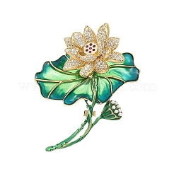 Эмалевая булавка лотос PW-WGD1C40-01