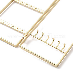 Железные подставки для складных ширм для ювелирных украшений с 2 складными панелями ODIS-F001-02G