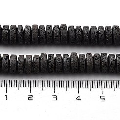 Бусы из натуральной лавы G-H303-C10