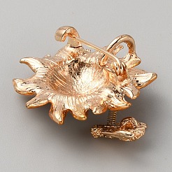 Подсолнух с пчелиными булавками&nbsp;JEWB-WH0040-01G