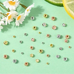 20 шт. Латунные дистанционные бусины&nbsp;KK-YW0003-18A-P