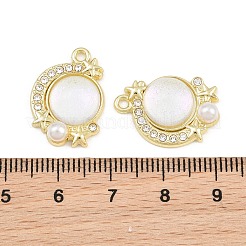 Legierung Kristall Strass Anhänger&nbsp;AL-CBA8C77-01G-G