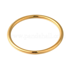 Кольца-солитеры из нержавеющей стали 304 с ионным покрытием (IP) и прозрачным кубическим цирконием RJEW-B066-12G