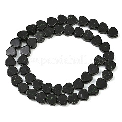 Chapelets de perles en pierre d'or verte synthétique&nbsp;GG-CBA199E-B03-01