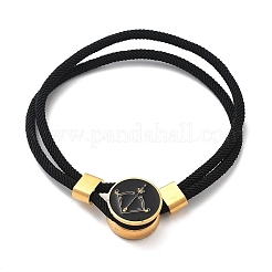 Созвездие нейлоновые шнуры многорядные браслеты BJEW-U016-01A-07