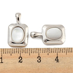 Латунные подвески из ракушек KK-G490-41P