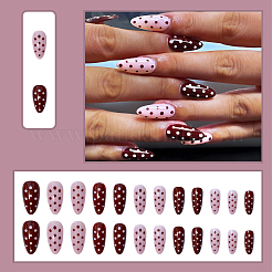 1 busta di unghie finte a pois in plastica&nbsp;MRMJ-CP0001-65A