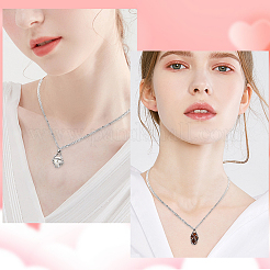 2 комплект мешочков для макраме из нержавеющей стали 304 NJEW-SC0001-29