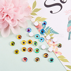 Cabochon in vetro con fondo piatto&nbsp;GGLA-SZ0001-01C