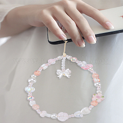 1шт акриловые бусины мобильные ремешки для женщин&nbsp;HJEW-LP0001-28