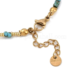 Браслеты из бисера из нержавеющей стали 304 для женщин BJEW-U012-02G