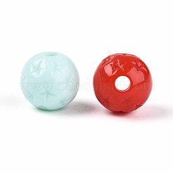 Непрозрачные акриловые бусины&nbsp;OACR-N150-07