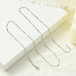 2 мм стойка покрытие латунь витая цепь ожерелья для женщин мужчин MAK-L044-61P