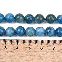 Naturali tinti giada bianca fili di perline&nbsp;GG-CBAEB22-B01-8mm-10