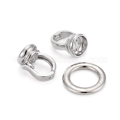 Латунь раз по сравнению с застежками KK-F0297-23-NR