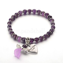 Мать дочь ювелирные изделия X-BJEW-JB01794-05