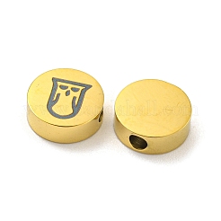 Тема Хэллоуина бусины из нержавеющей стали 304 STAS-M069-01R-G