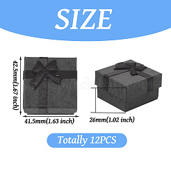 Коробка для ювелирных изделий из картона CON-TAC0011-01B