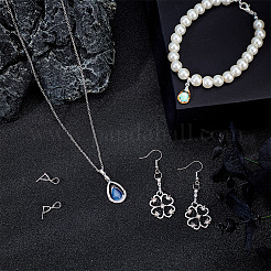 6 шт. 3 стиля 925 серебряных подвески STER-PH0002-19