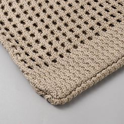 Bolsos de hombro de punto de poliéster para mujer&nbsp;AJEW-WH20018-297A