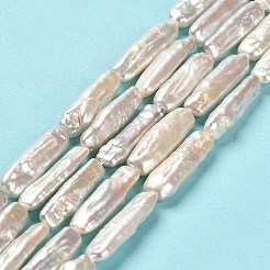 Природные Кеши жемчуг пряди PEAR-J007-23