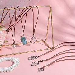 6 шт. 3 стиля ожерелья с держателем кристаллов&nbsp;MAK-SC0001-41P