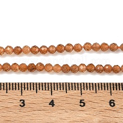 Natürlicher Granat Perlen Stränge&nbsp;G-F460-47