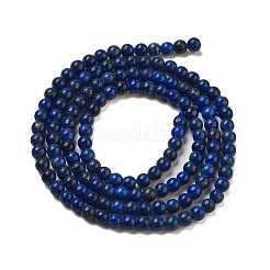 Gefärbt natürliche Lapislazuli Perlen Stränge&nbsp;X-G-G143-A01-01