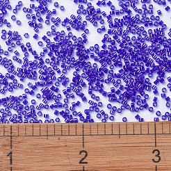 MIYUKIデリカビーズ  シリンダー  日本製シードビーズ  11/0  （db1896)透明ベリル光沢  1.3x1.6mm  穴：0.8mm  約2000PCS /ボトル  10 G /ボトル&nbsp;SEED-JP0008-DB1896