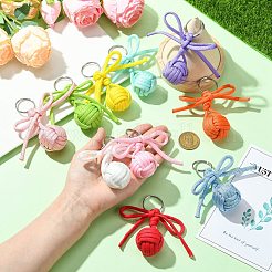 10 шт. брелок из полиэстера и спандекса&nbsp;KEYC-CJ00012