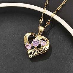 Ожерелья из нержавеющей стали 304 NJEW-R015-02G