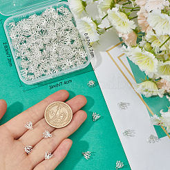 200 шт. латунные колпачки для бусин KK-BBC0015-06S