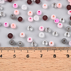 Матовые стеклянные бусины SEED-N007-21A