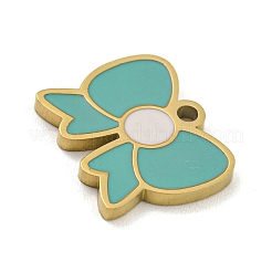 Эмалевые подвески из хирургической нержавеющей стали 316 STAS-M073-16G