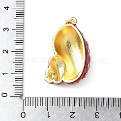 Латунь эмаль подвески&nbsp;X-KK-A252-01G