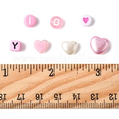 Набор для самостоятельной сборки бусин-букв в форме сердца DIY-FS0009-98
