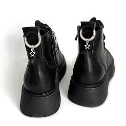 12 stücke 2 stile legierung schuhe charme&nbsp;HJEW-HY00019
