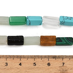 Natürliche und synthetische gemischt Steinperlen Stränge&nbsp;GG-CBA5B6F-G01-01