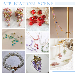 120шт 10 цвета гальванические стеклянные бусины GLAA-GA0001-50