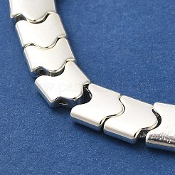 Гальванические нити из синтетических немагнитных гематитовых бусин&nbsp;G-I364-E01-S